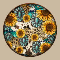 Western Pattern Circle Earrings Long Sleeve Tee | Teevron