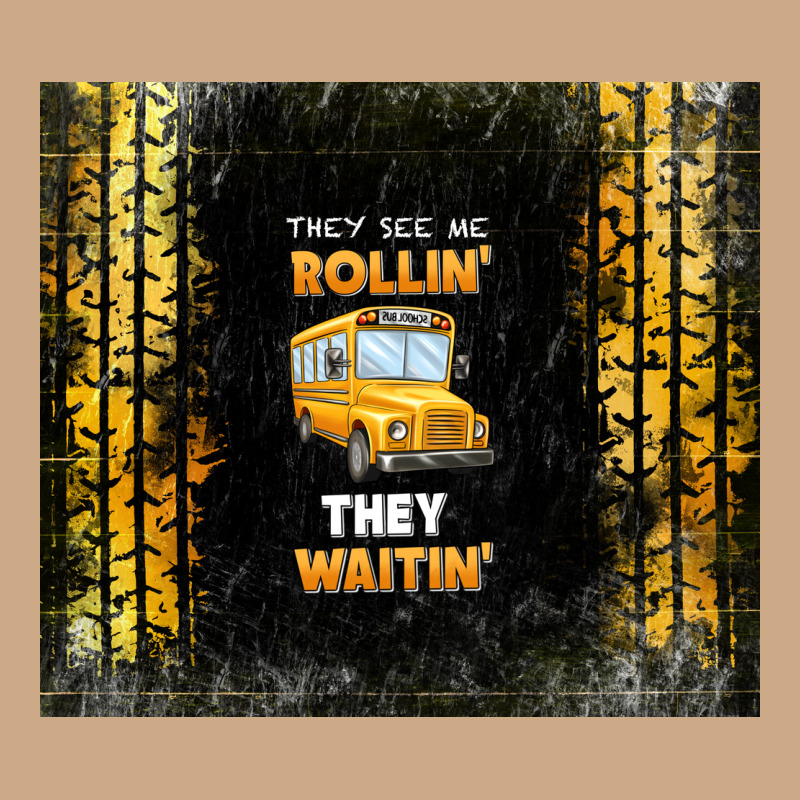 They See Me Rollin' They Waitin' School Bus Vintage Hoodie by TumblerDesignByShophia | Teevron