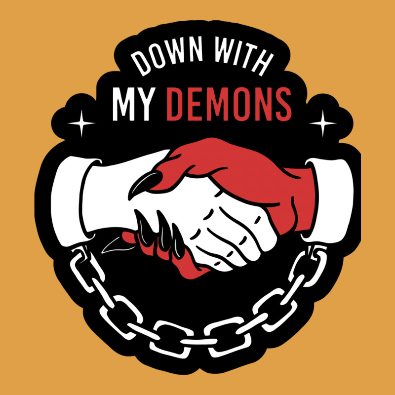 Awesome Down With My Demons  For Gift Adult And Kids Men Women  2021 Premium Hoodie by lanVoArt | Teevron