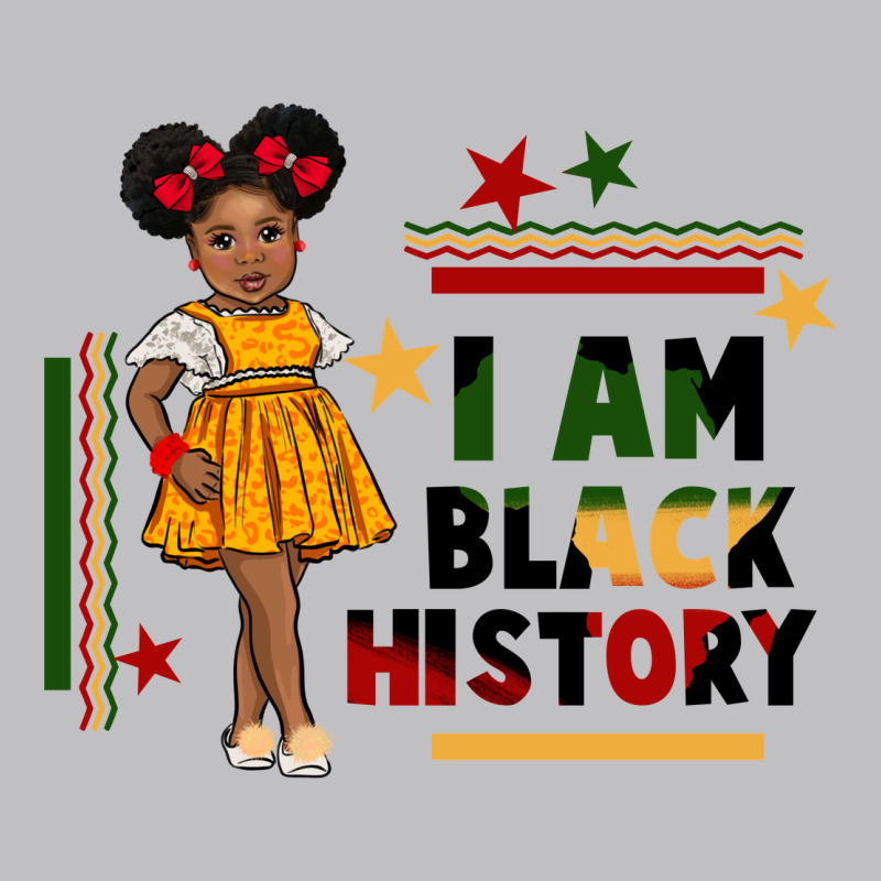 I Am Black History Black Girl Peekaboo Juneteenth Long Sleeve Tee by CowGirlArtShop | Teevron