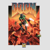 Doom 1993 Poster Pc Fps Premium Hoodie | Teevron