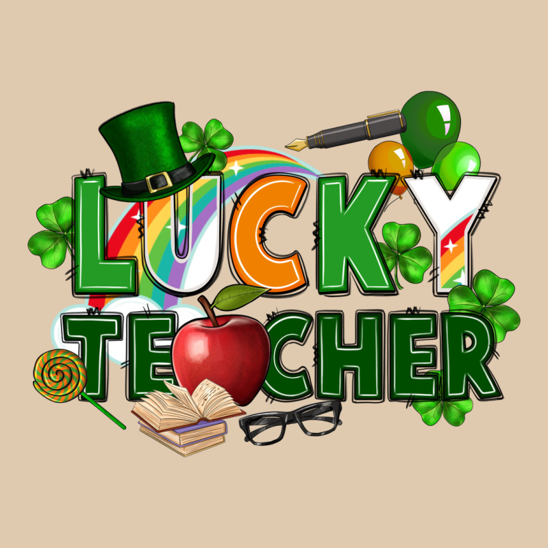 Lucky Teacher St. Patricks Day Heavyweight Sweatshirt by FaDigitalArtStudio | Teevron