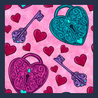 Valentines Day Lock And Key Seamless Pattern Premium Hoodie | Teevron