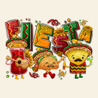Fiesta With Taco, Nacho, Souce Vintage Tee | Teevron