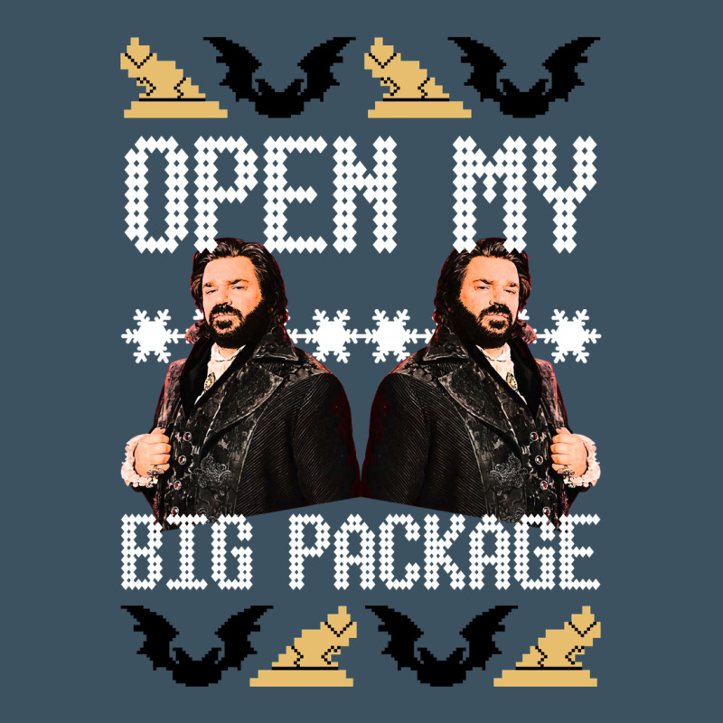 What We Do In The Shadows Christmas Sweater Design—open My Big Packa Urban Heavy Tee by lanVoArt | Teevron