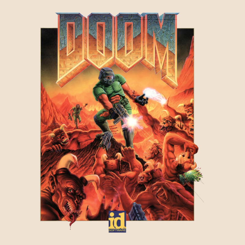 Doom 1993 Poster Pc Fps Urban Heavy Tee by lanVoArt | Teevron