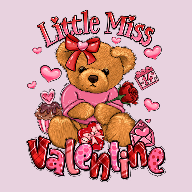 Little Miss Valentine Teddy Bear Ladies Tee by LillyAllenDesigns | Teevron