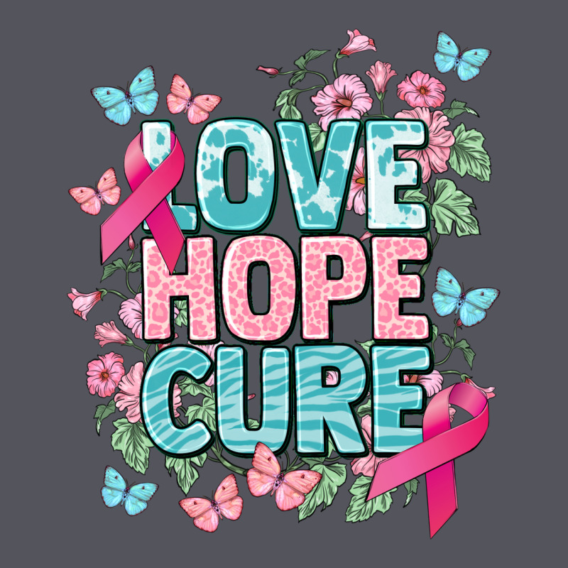 Love Hope Cure Cancer Awareness Vintage Hoodie by HowdyJamesFarm | Teevron
