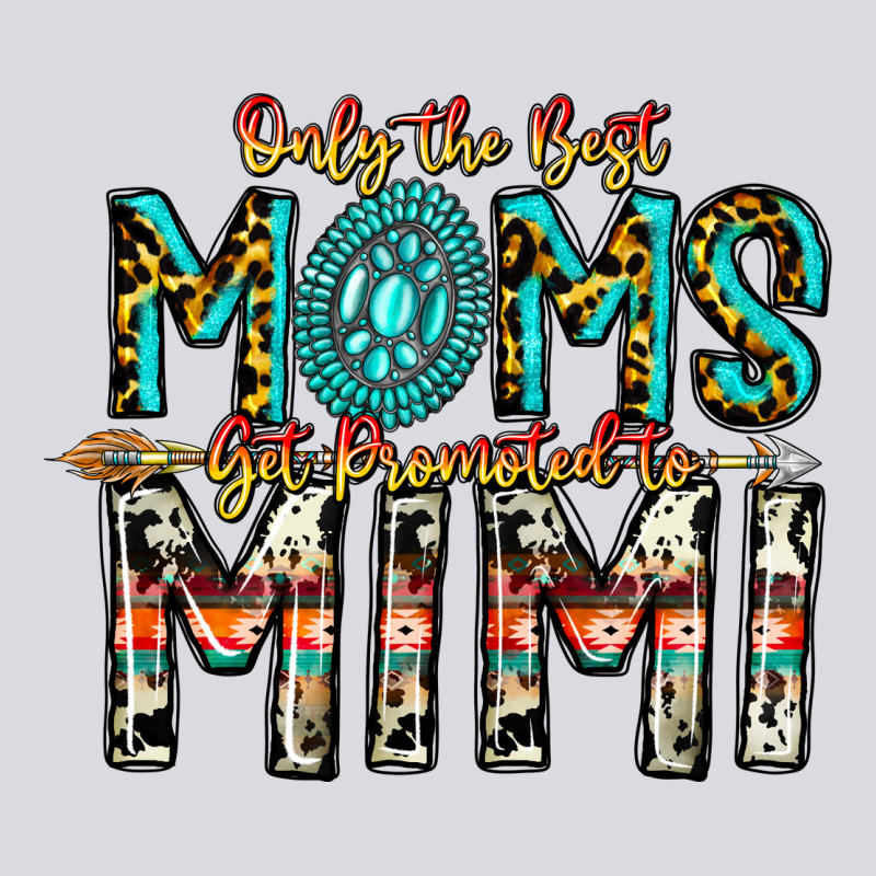 Only The Best Moms Get Promoted To Mimi Zipper Hoodie by CowhideDigitalArt | Teevron