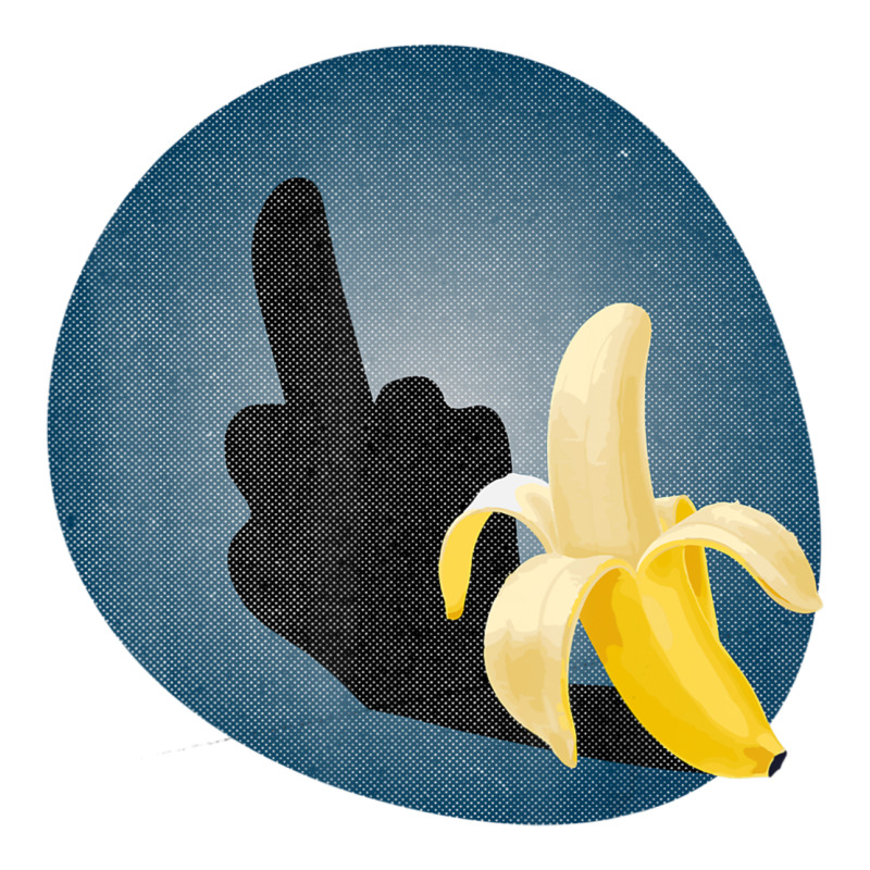 Dirty Joke Halloween Costume Joke Middle Finger Banana Premium Tee by lanVoArt | Teevron