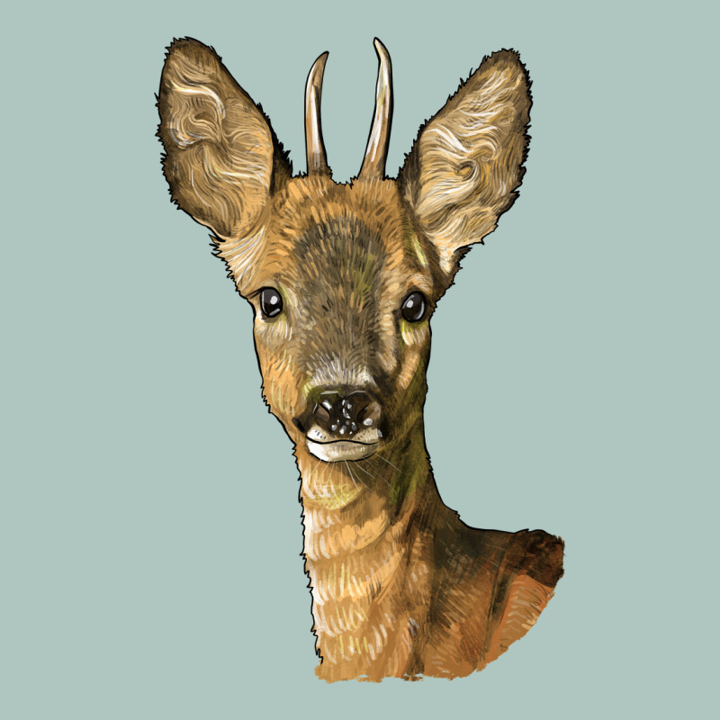 Red Brocket Deer Head Premium Sweatshirt by LillyAllenDesigns | Teevron