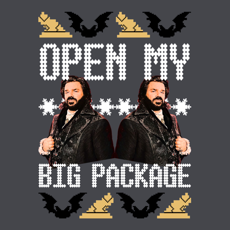What We Do In The Shadows Christmas Sweater Design—open My Big Packa Long Sleeve Tee by lanVoArt | Teevron