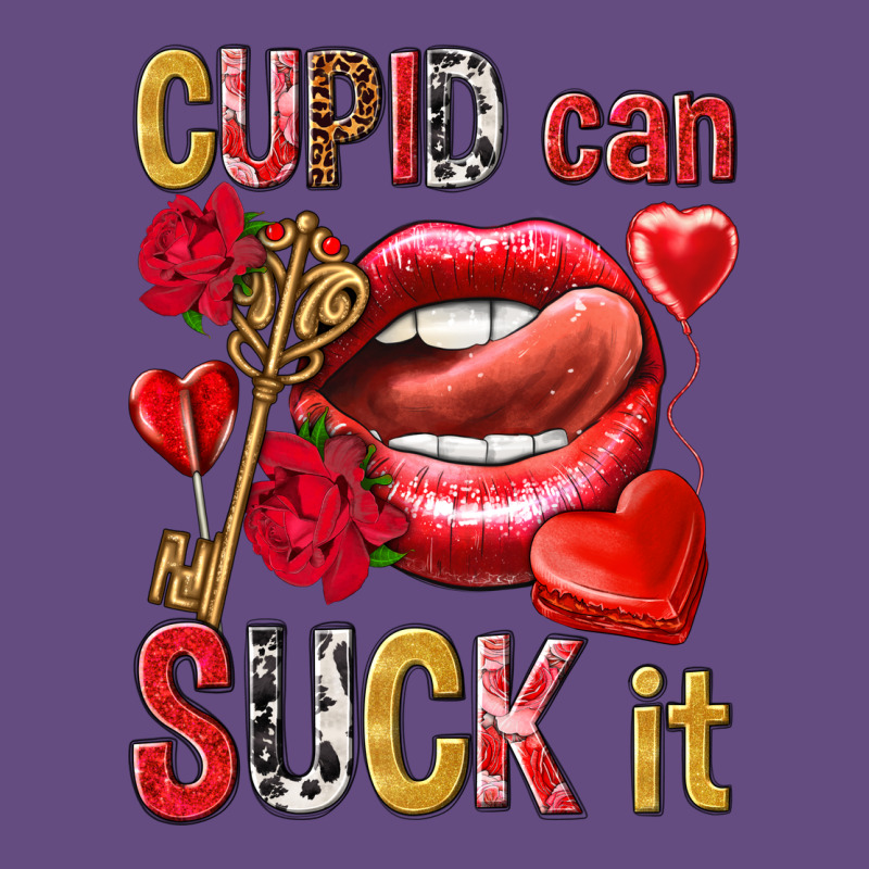 Cupid Can Suck It Valentine's Day Vintage Hoodie by HowdyJamesFarm | Teevron