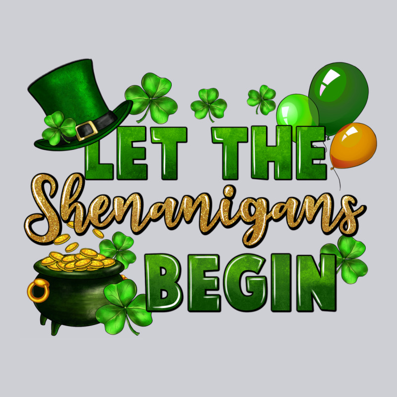 Let The Shenanigans Begin St. Patricks Day Heavyweight Sweatshirt by FaDigitalArtStudio | Teevron