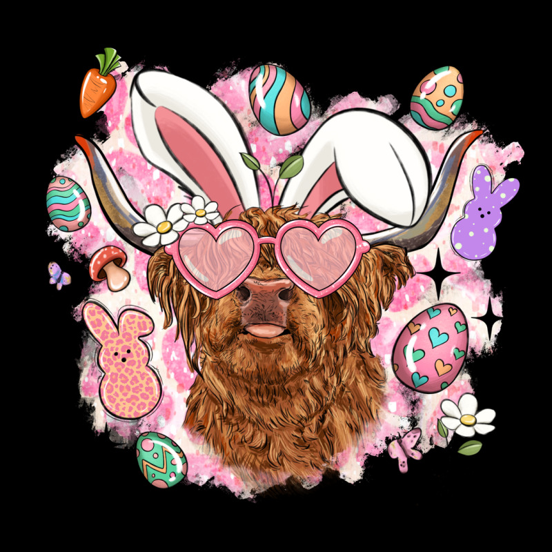 Highland Heifer Easter Premium Tee by LillyAllenDesigns | Teevron