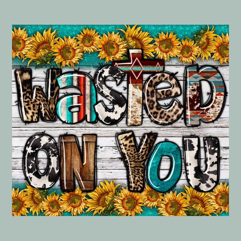 Western Wasted On You Heavyweight Hoodie by LillyAllenDesigns | Teevron