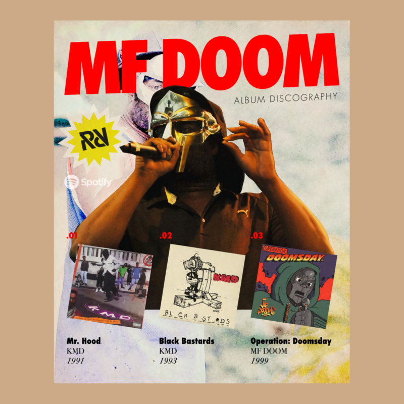 Dooms~mf Album Discography Vintage Hoodie by lanVoArt | Teevron