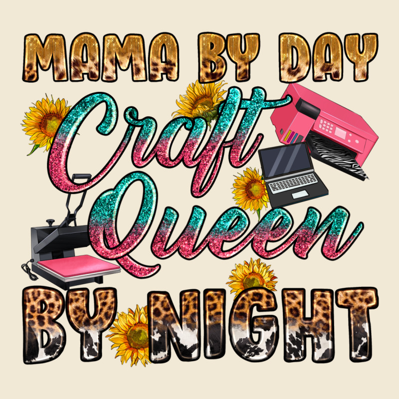 Mama By Day Craft Queen By Night Premium Tee by RanaPortraitStore | Teevron