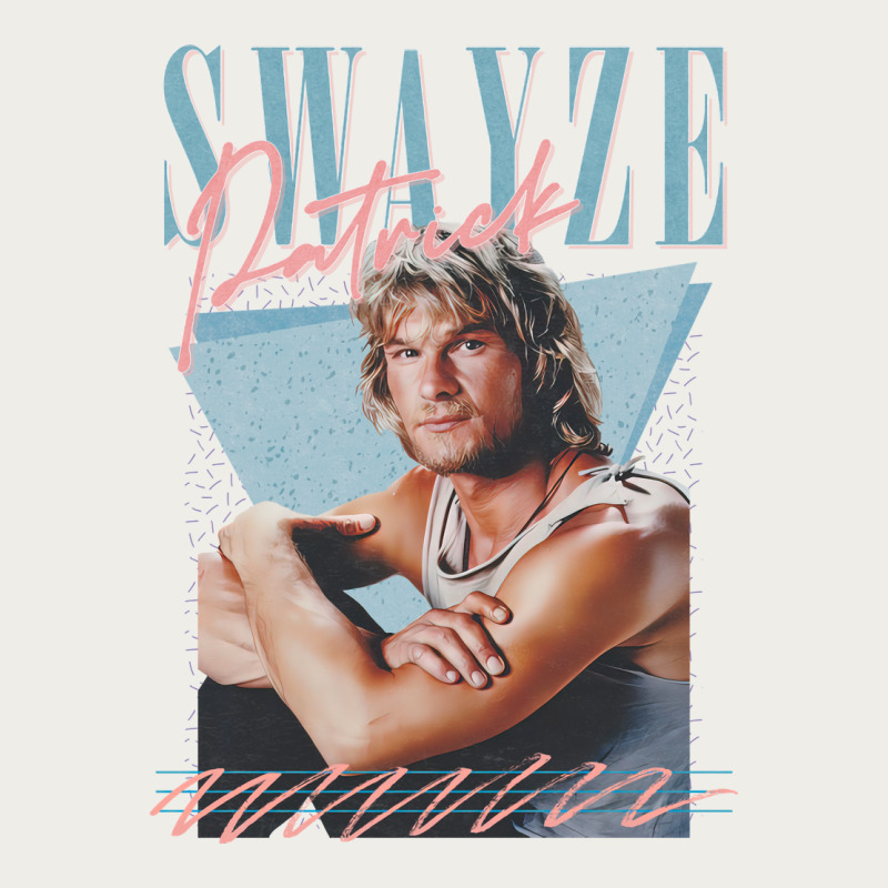 Patrick Swayze 90s Styled Retro Graphic Design Gift Zipper Hoodie by lanVoArt | Teevron