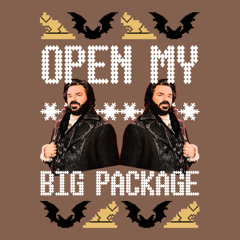 What We Do In The Shadows Christmas Sweater Design—open My Big Packa Zipper Hoodie by lanVoArt | Teevron