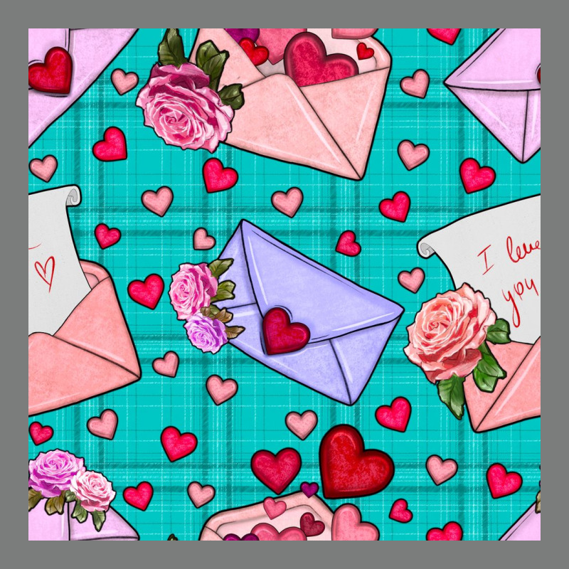 Valentines Day Love Letter And Envelope Premium Hoodie by BundleAndBundleShop | Teevron
