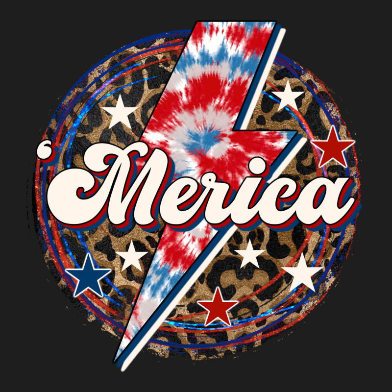 Western Merica Patriotic Heavyweight Hoodie by LillyAllenDesigns | Teevron