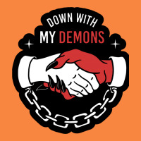 Awesome Down With My Demons  For Gift Adult And Kids Men Women  2021 Premium Sweatshirt | Teevron