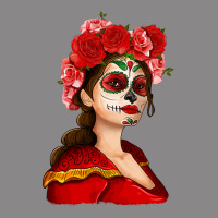 Sugar Skull Girl Vintage Tee | Teevron
