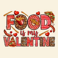 Food Is My Valentine Vintage Hoodie | Teevron