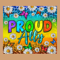 Lgbtq+ Proud Ally With Daisy Vintage Tee | Teevron