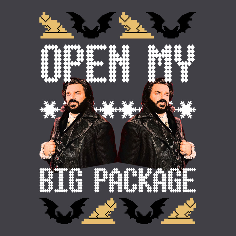 What We Do In The Shadows Christmas Sweater Design—open My Big Packa Heavyweight Hoodie by lanVoArt | Teevron