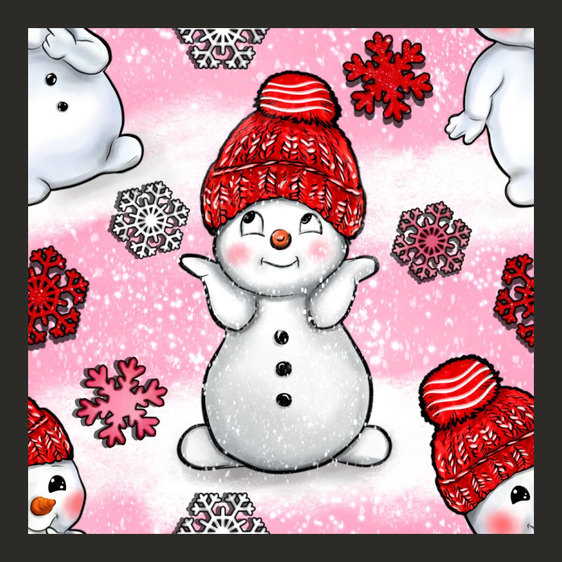Cute Snowman And Snow Flakes Seamless Pattern Bbs Heavy Core Tee by BundleAndBundleShop | Teevron