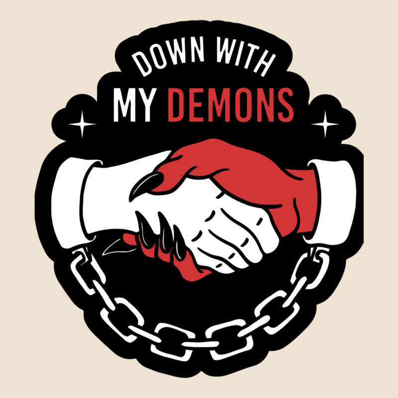 Awesome Down With My Demons  For Gift Adult And Kids Men Women  2021 Urban Hoodie by lanVoArt | Teevron