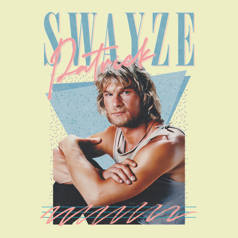 Patrick Swayze 90s Styled Retro Graphic Design Gift Urban Hoodie by lanVoArt | Teevron