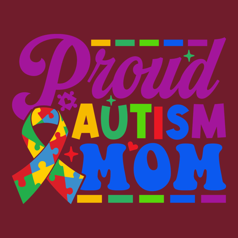 Proud Autism Mom Zipper Hoodie by CowhideDigitalArt | Teevron