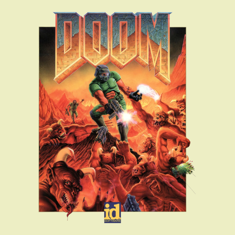 Doom 1993 Poster Pc Fps Urban Hoodie by lanVoArt | Teevron