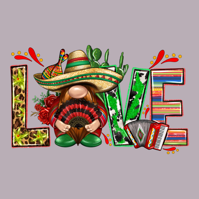 Mexico Love With Gnome Vintage Tee by NancyCooperArtShop | Teevron
