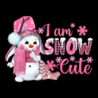 I Am Snow Cute Pink Bbs Heavy Core Tee | Teevron