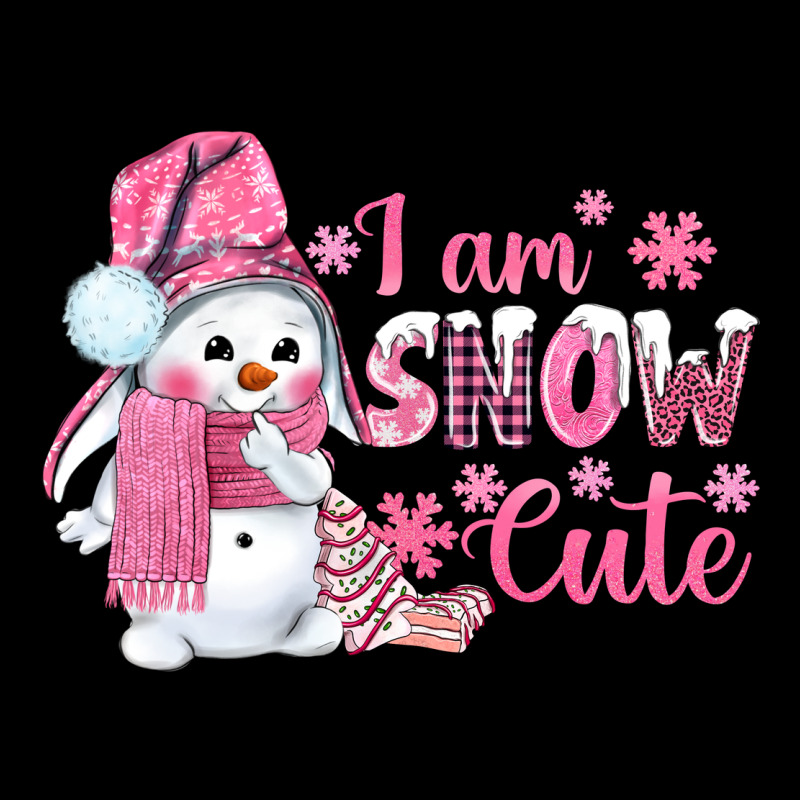 I Am Snow Cute Pink Bbs Heavy Core Tee by BundleAndBundleShop | Teevron