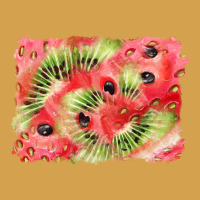 Watermelon Strawberry Kiwi Background Urban Hoodie | Teevron