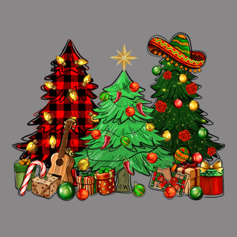 Mexican Christmas Trees Vintage Tee by NancyCooperArtShop | Teevron
