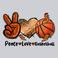 Peace Love Basketball Heavyweight Sweatshirt | Teevron