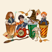 Wizards Coffee Cups Vintage Hoodie | Teevron