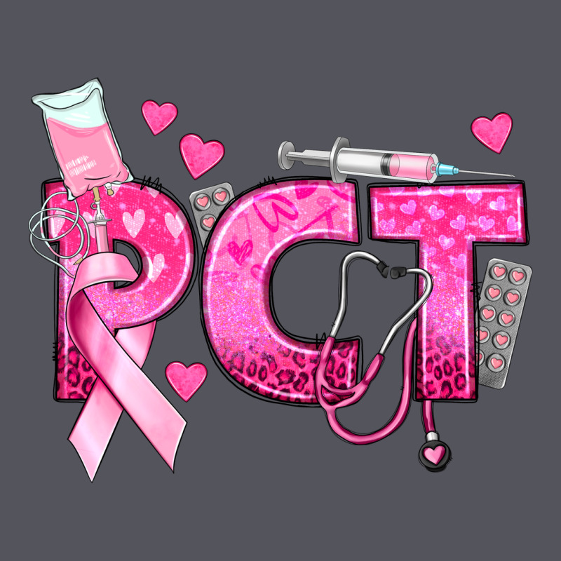 Breast Cancer Pct Patient Care Technician Vintage Hoodie by texasbilliewilder | Teevron