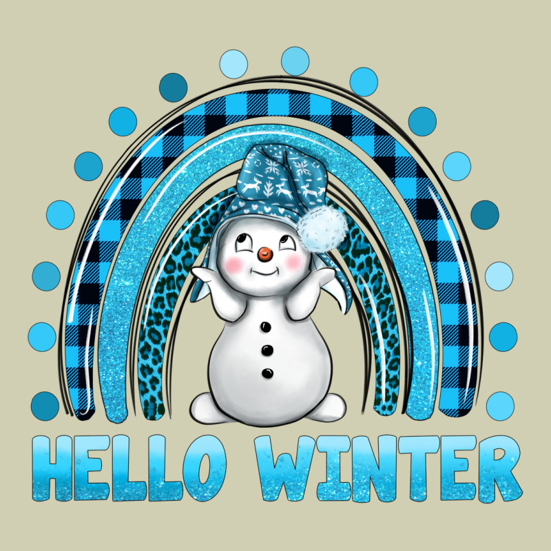 Hello Winter Rainbow With Snowman Bbs Heavy Core Tee by BundleAndBundleShop | Teevron