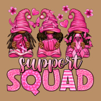 Breast Cancer Afro Gnomies Support Squad Vintage Hoodie | Teevron