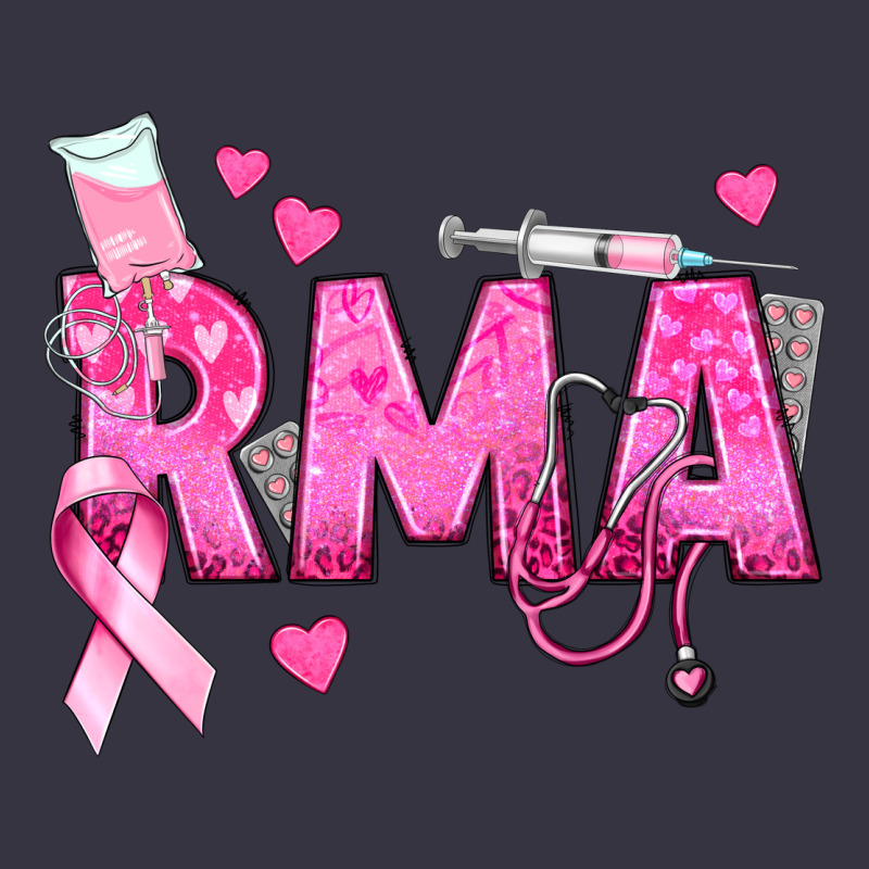 Breast Cancer Rma Registered Medical Assistant Vintage Hoodie by texasbilliewilder | Teevron