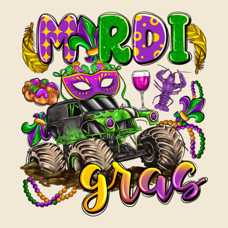 Mardi Gras Monster Truck Premium Tee by LillyAllenDesigns | Teevron
