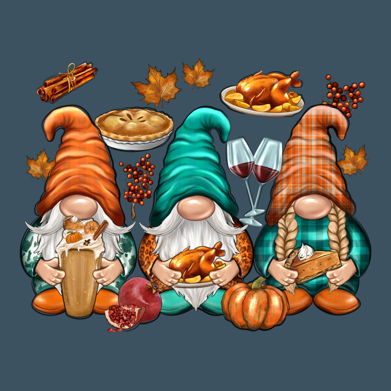 Thanksgiving Gnomes Urban Heavy Tee by NancyCooperArtShop | Teevron