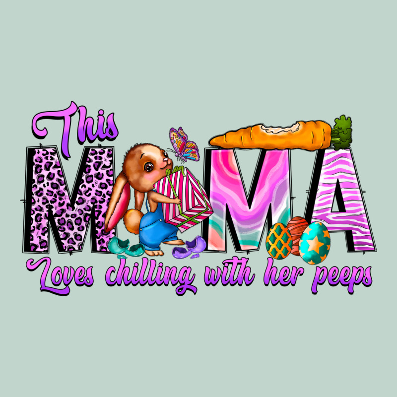 This Mama Is Chilling With Her Zipper Hoodie by CowhideDigitalArt | Teevron